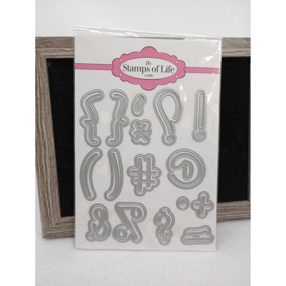 The Stamps of Life Skinny Mini Symbols Dies Set NEW